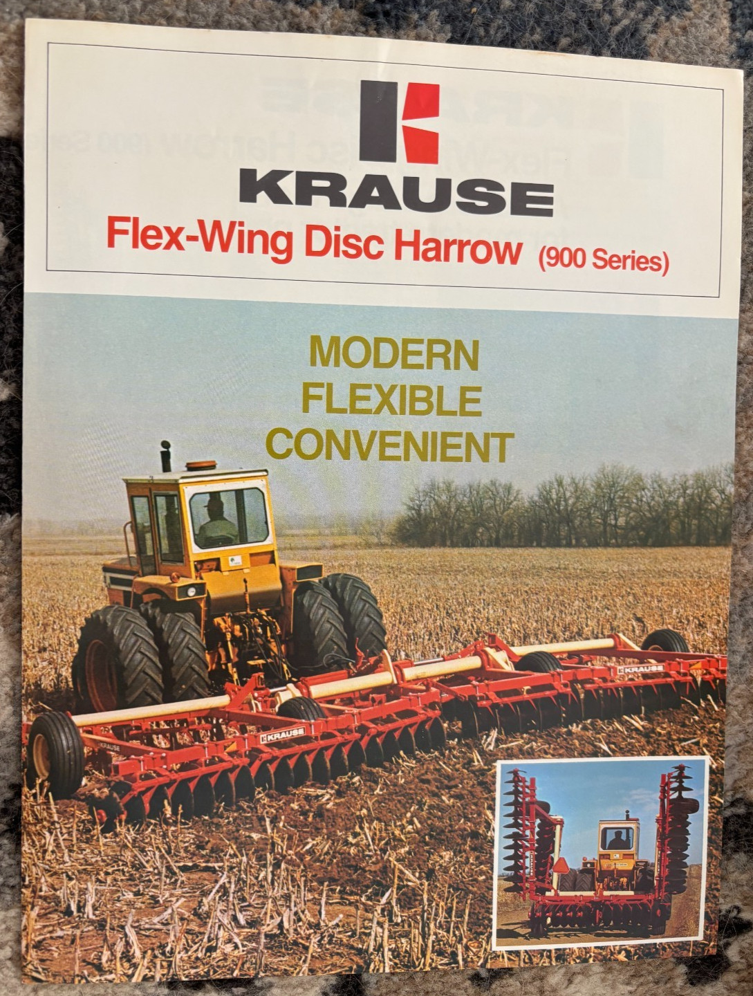 Krause 900 Series Flex-Wing Disc Harrows Brochure AMIL26