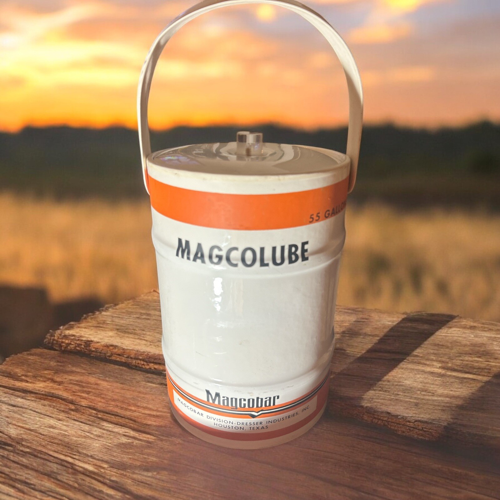 MAGCOBAR Memorabilia “55 Gallon Drum “Ice Bucket**RARE**