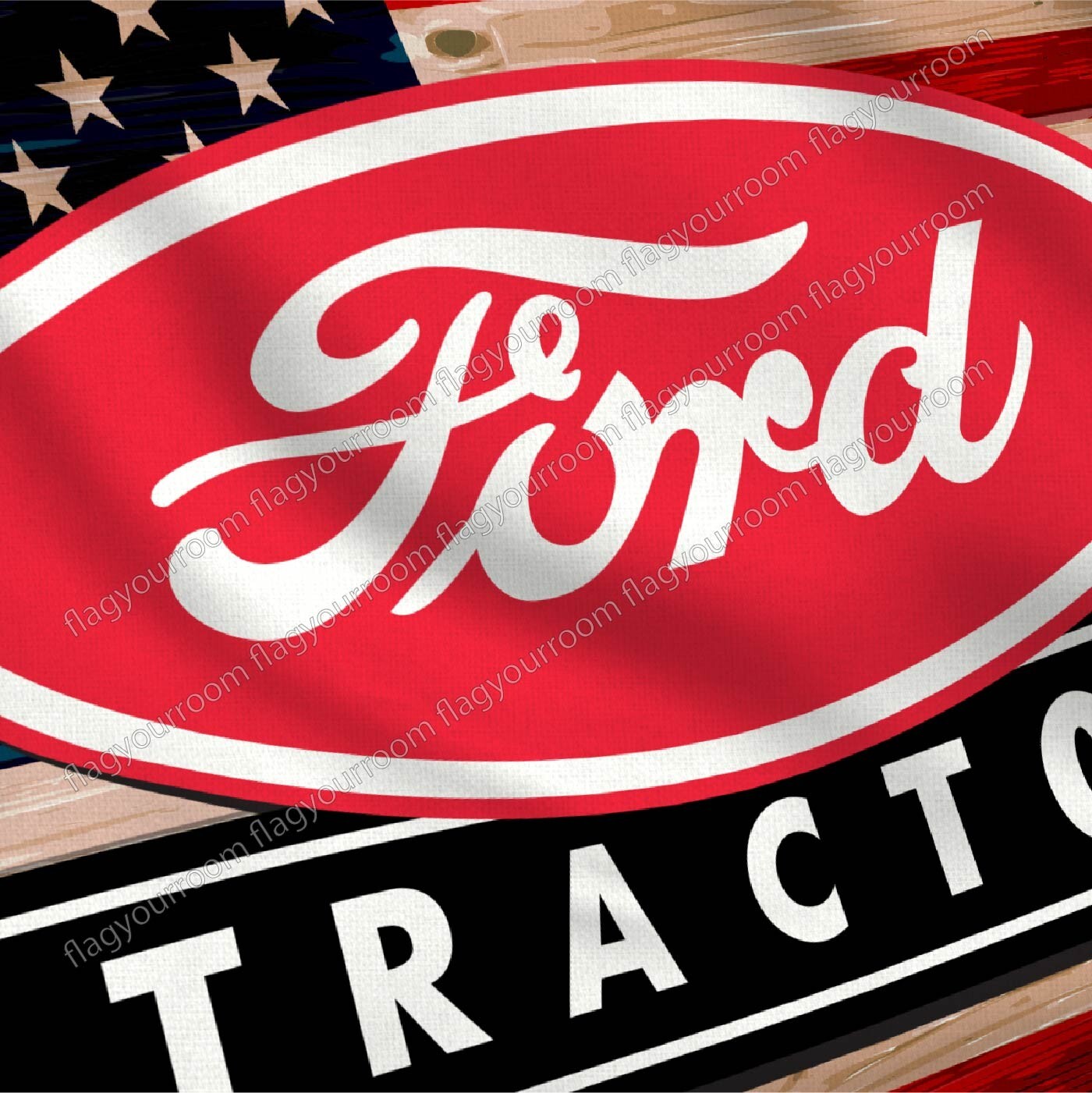 Ford Tractor USA Flag 3×5 FT Banner NEW Tractor Quality Farm Fast FREE Shipping