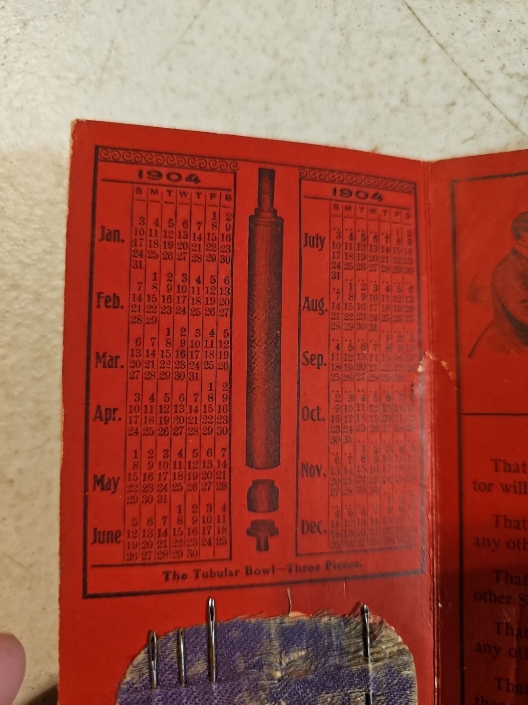 Antique Sharples Tubular Cream Separators Postcard & Needle Book Lot