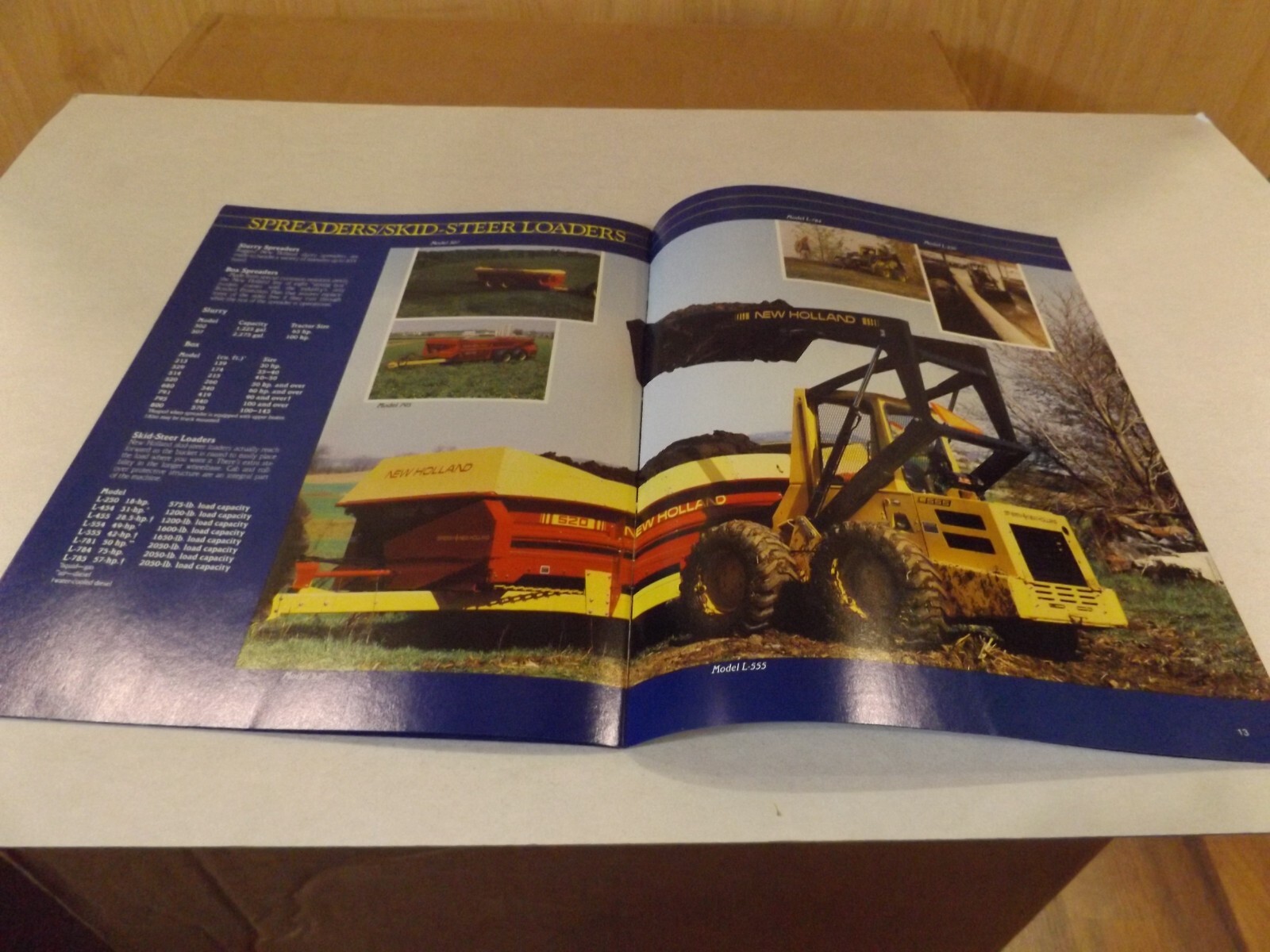 SPERRY NEW HOLLAND NEWS EQUIPMENT BUYER&rsquo;S GUIDE 1986, LIT # 6175164