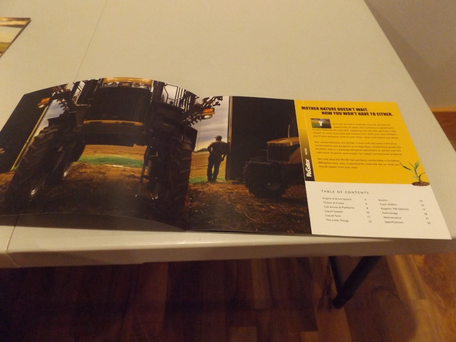 ROGATOR RG700, LIT # RG13B001CR (10) 10 PD 2013