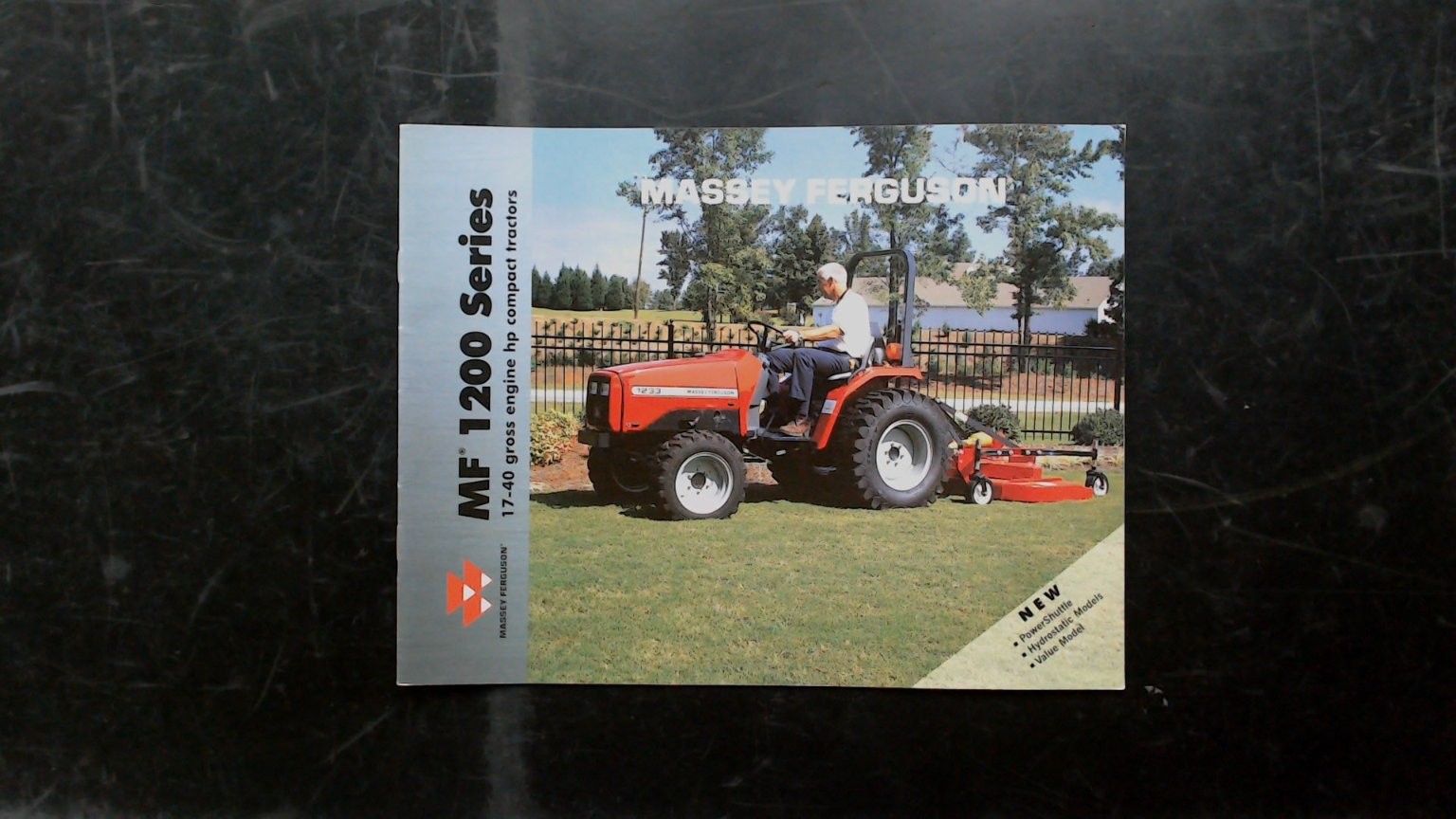 Massey Ferguson MF 1200 Series Agriculture Brochure Compact Tractors