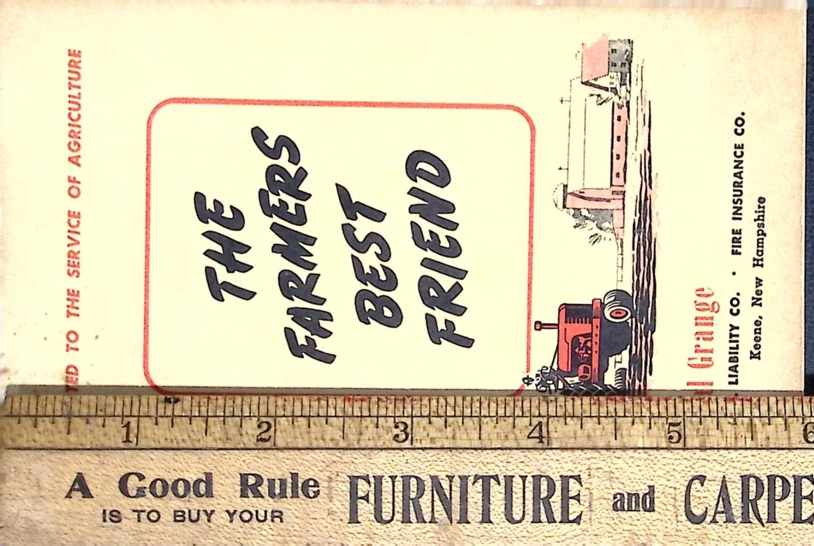 1949 The Farmers Best Friend National Grange Farm Safety Statistics Booklet