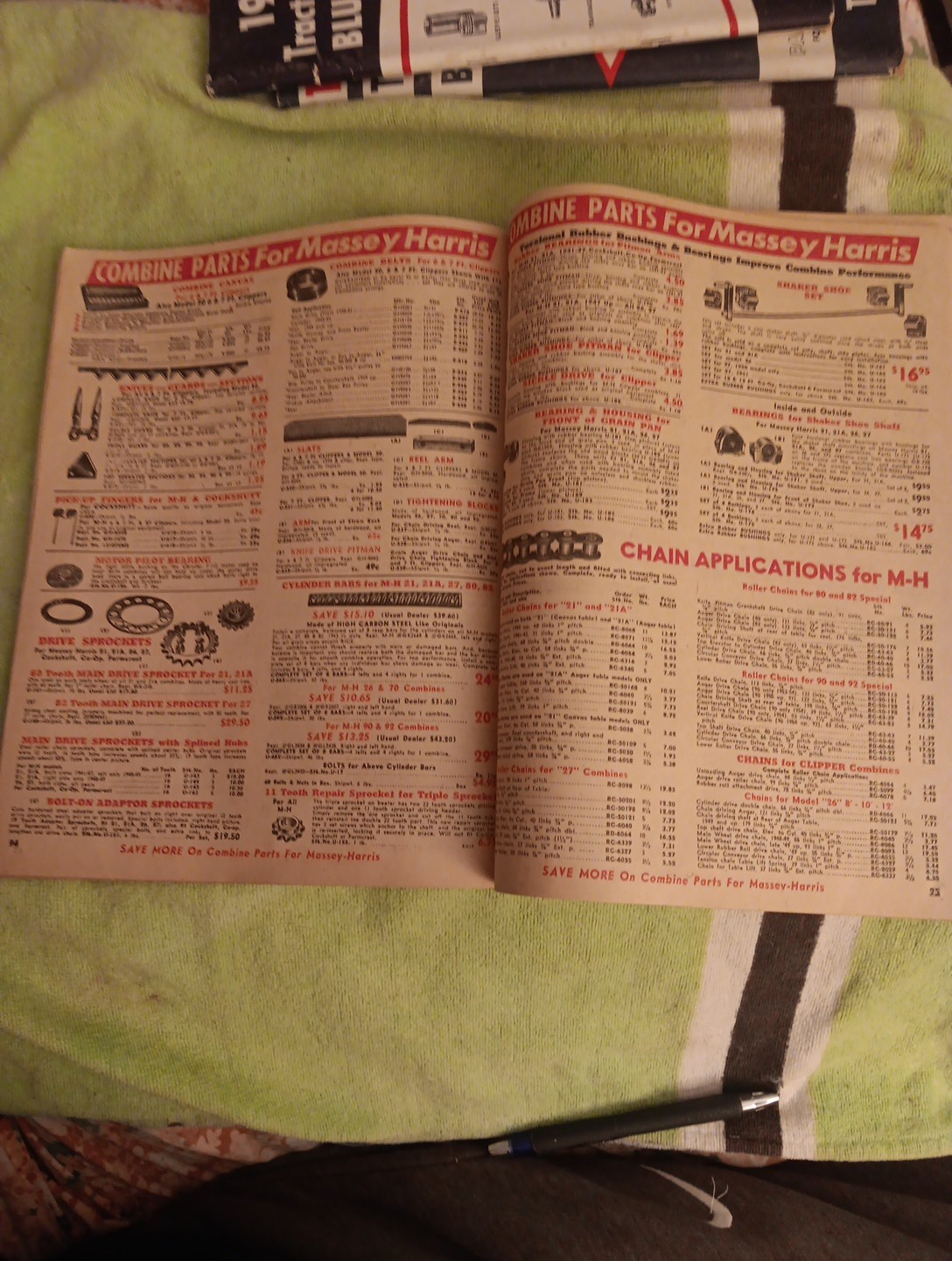 1959 Tractor SUPPLY COMPANY PART GUIDE Blue BOOK Agricultural Machinery Magazine