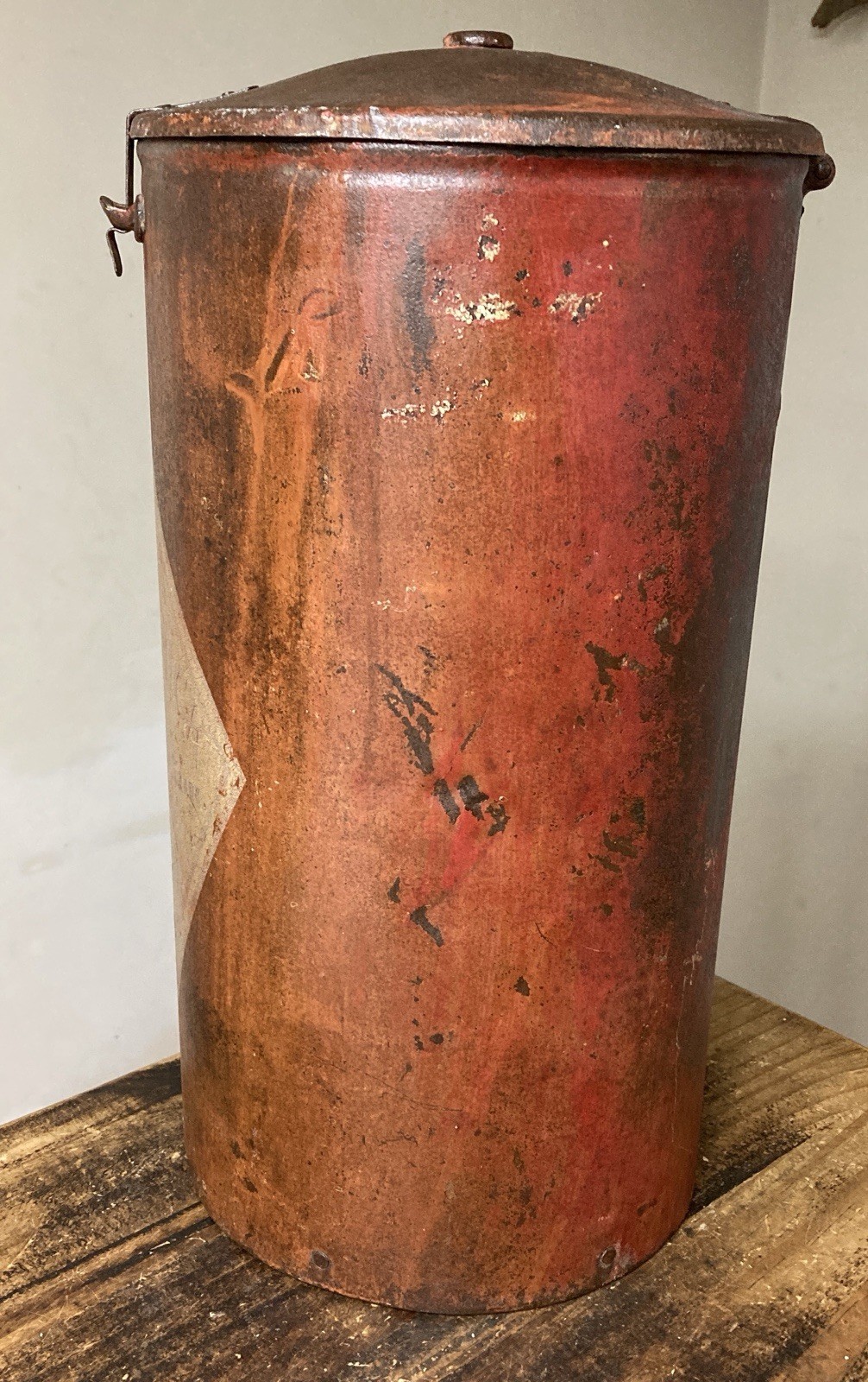 VERY RARE McCormick Twine Grain Binder Feeder Can 1800&rsquo;s Antique HARD TO FIND