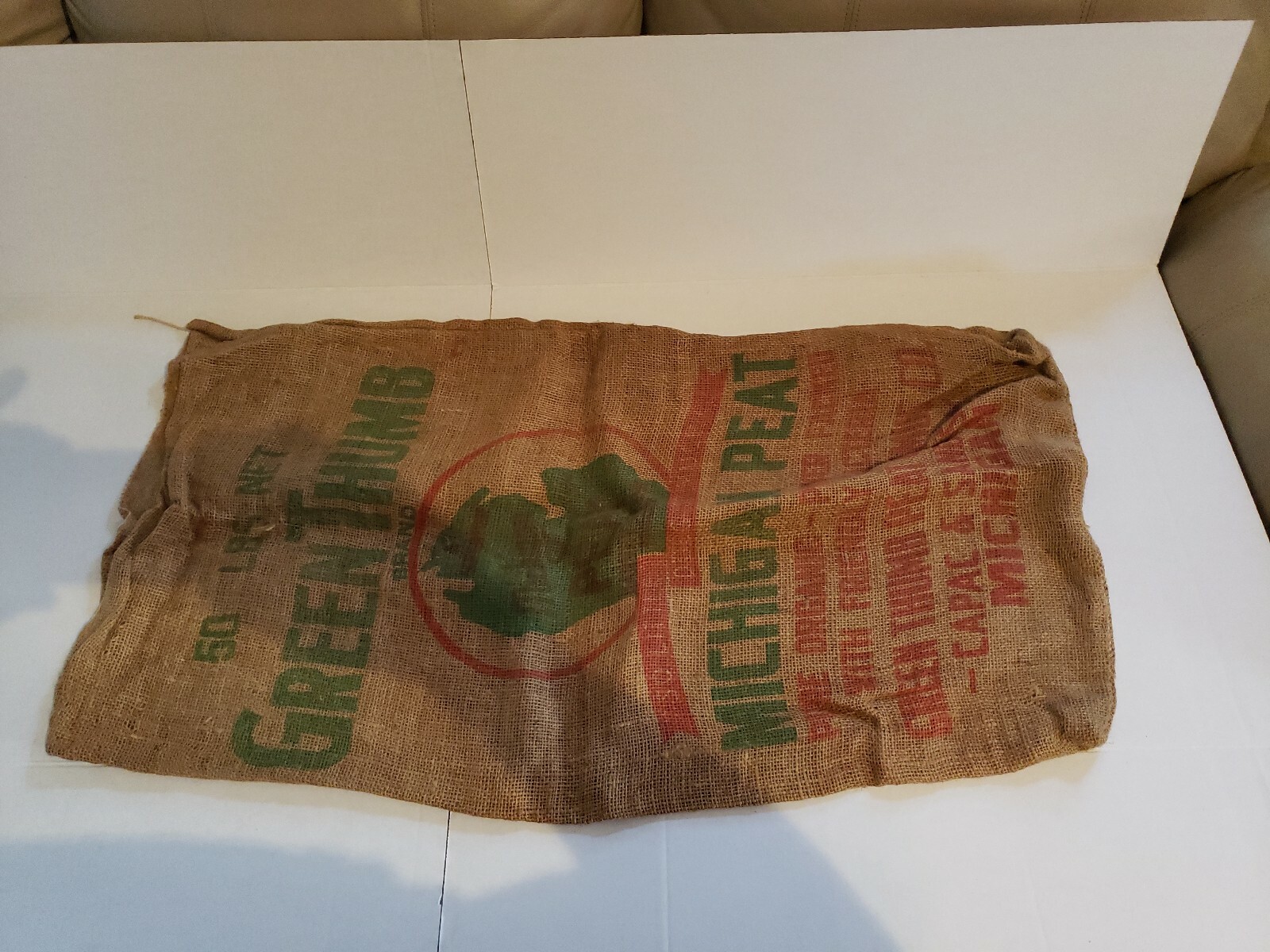 Vintage gunny sack