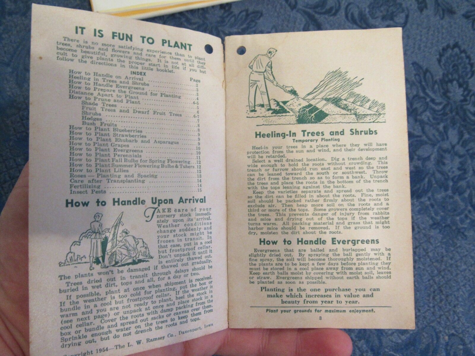 1897 Advertising Booklet Standard Fertilizer Co Boston & Mid Century Planting
