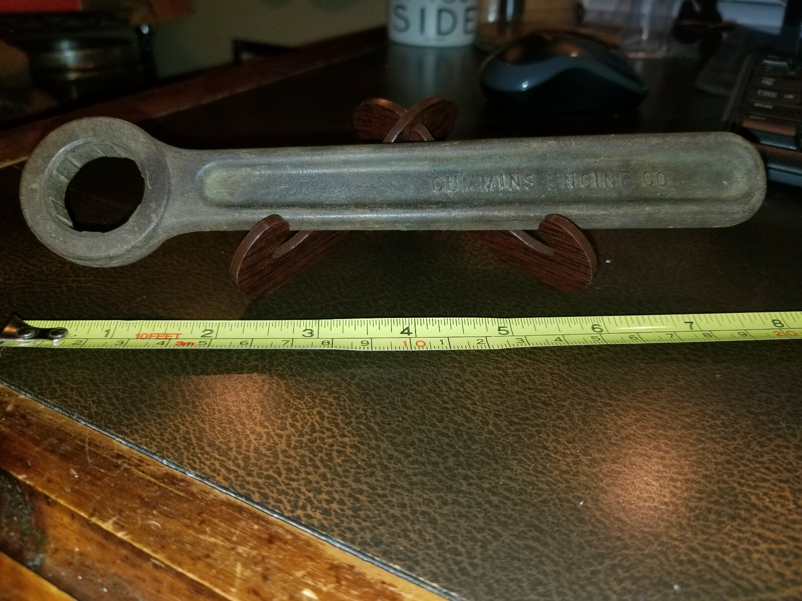 Vintage Cummings Engine Co. Farm Tractor Implement 8&Prime; Wrench