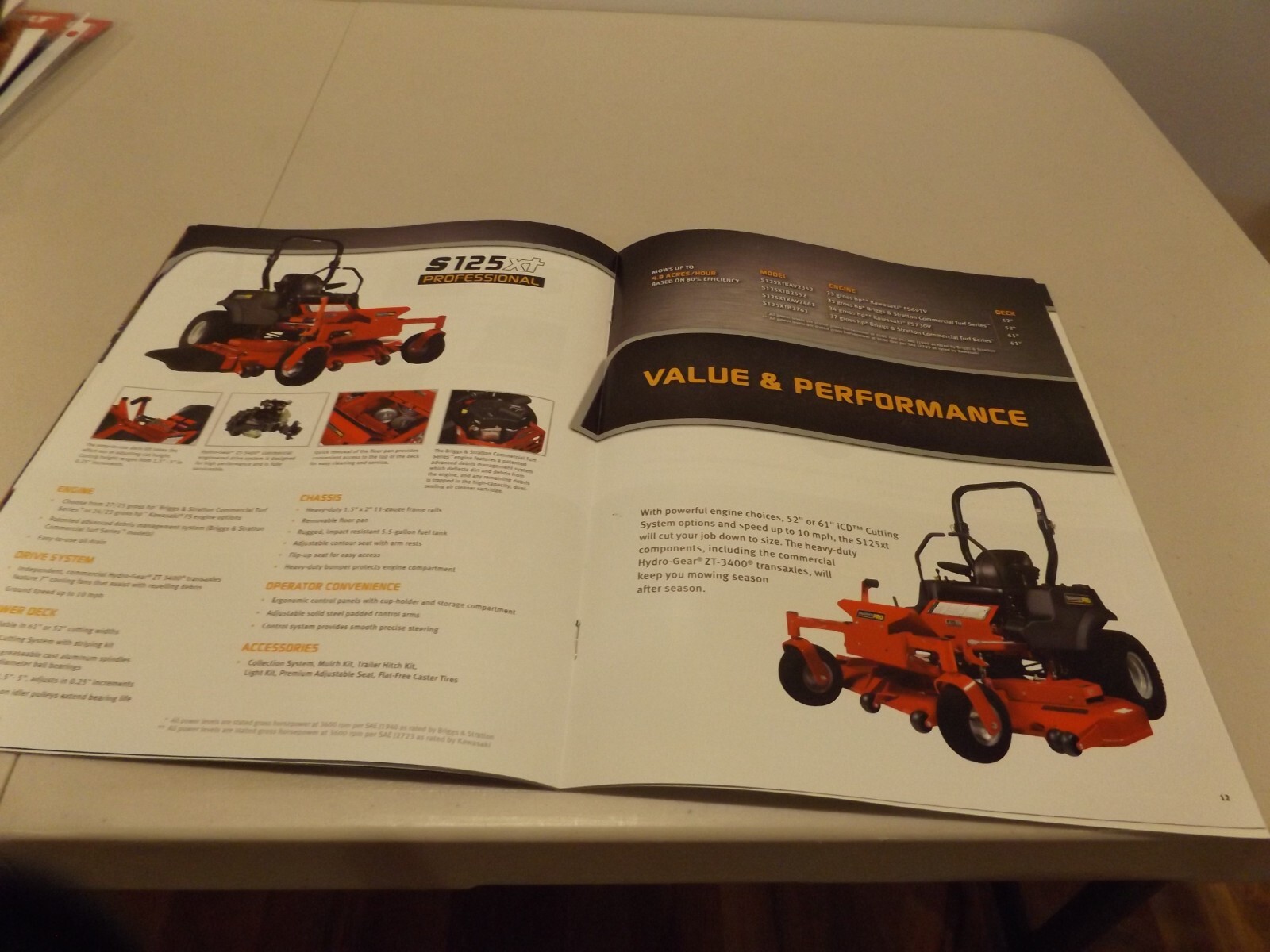 SNAPPER PRO GENUINE PROFESSIONAL, LIT # 1634_SPR_CAT_051 2014