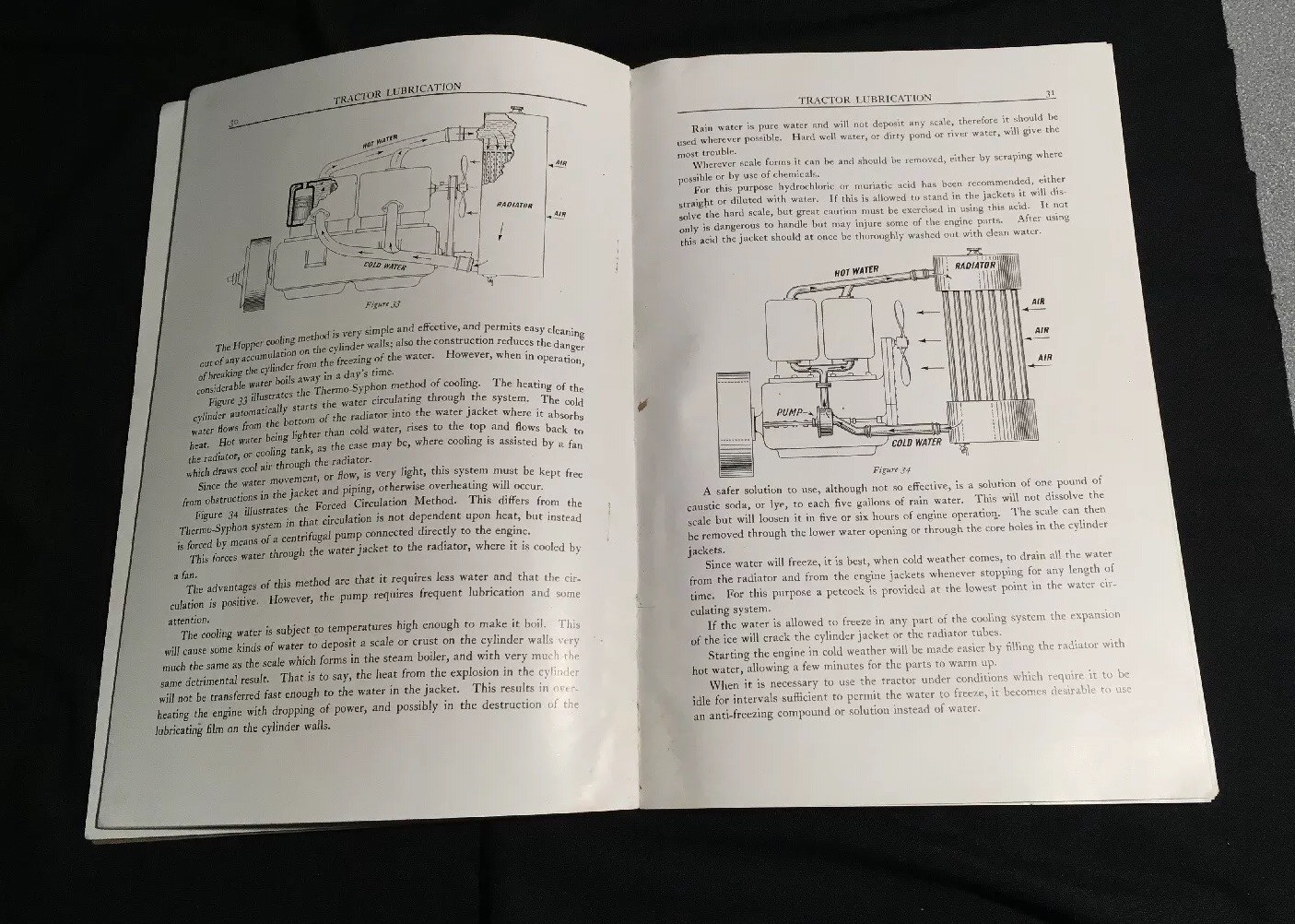 Antique 1919 Standard Oil Tractor Lubrication Manual