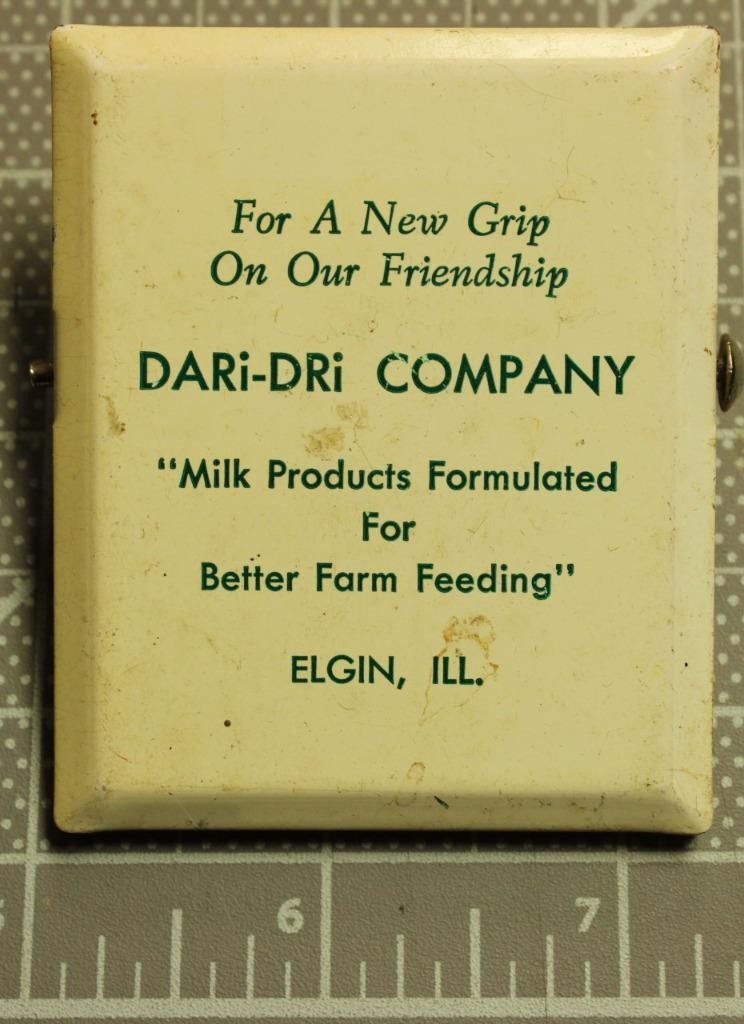 DARi-DRi Co Milk Porducts Formulated Elgin IL Spring Loaded Paperclip Shlf3B2