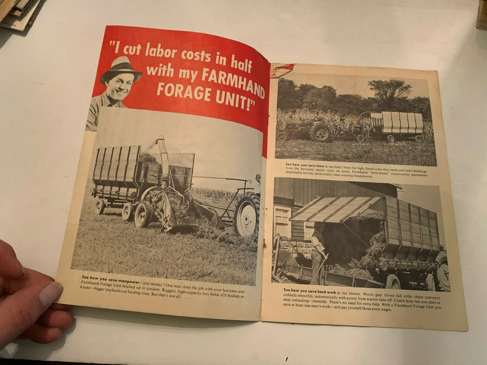 1951 Superior Separator Company Farmland 3 Level Forage Unit Brochure