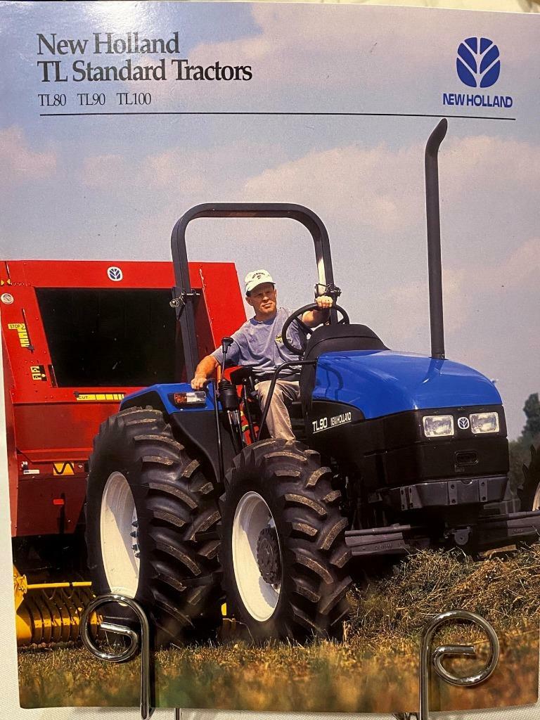 New Holland TL Standard Tractor Brochure Flyer 2001