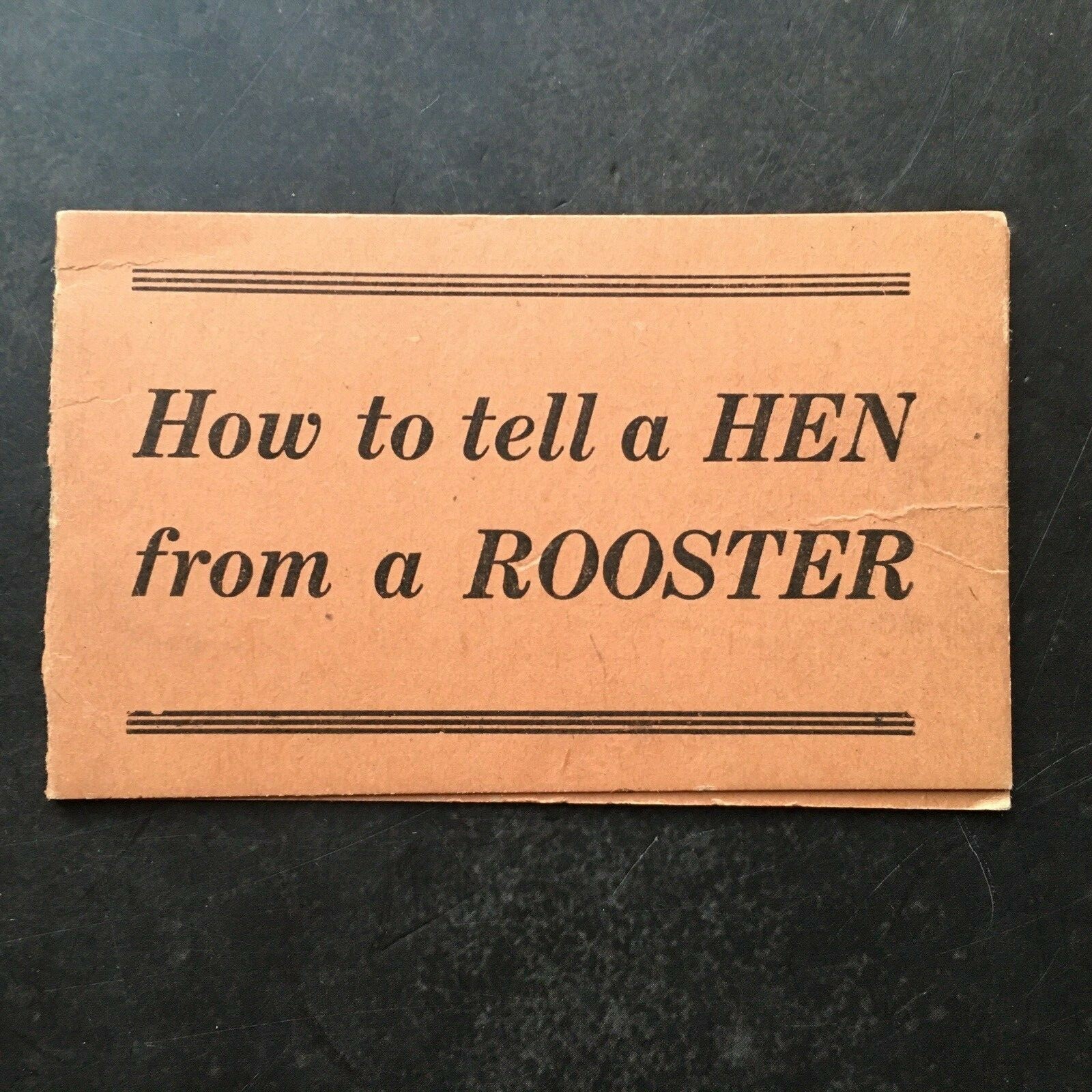 DON SUNG Egg Laying Tablets Vintage Ephemera Advertisement Tag
