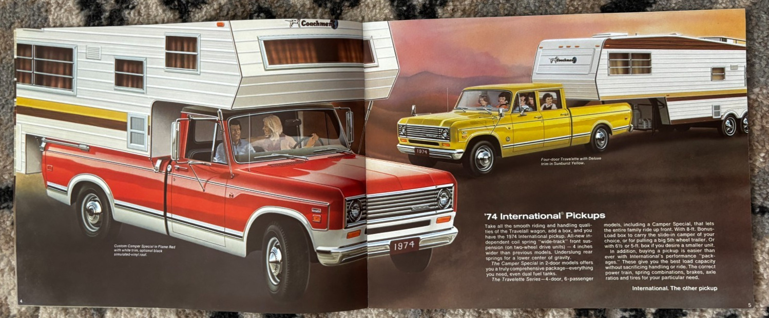 International Harvester Scout RV For 1974 Brochure DCPA26