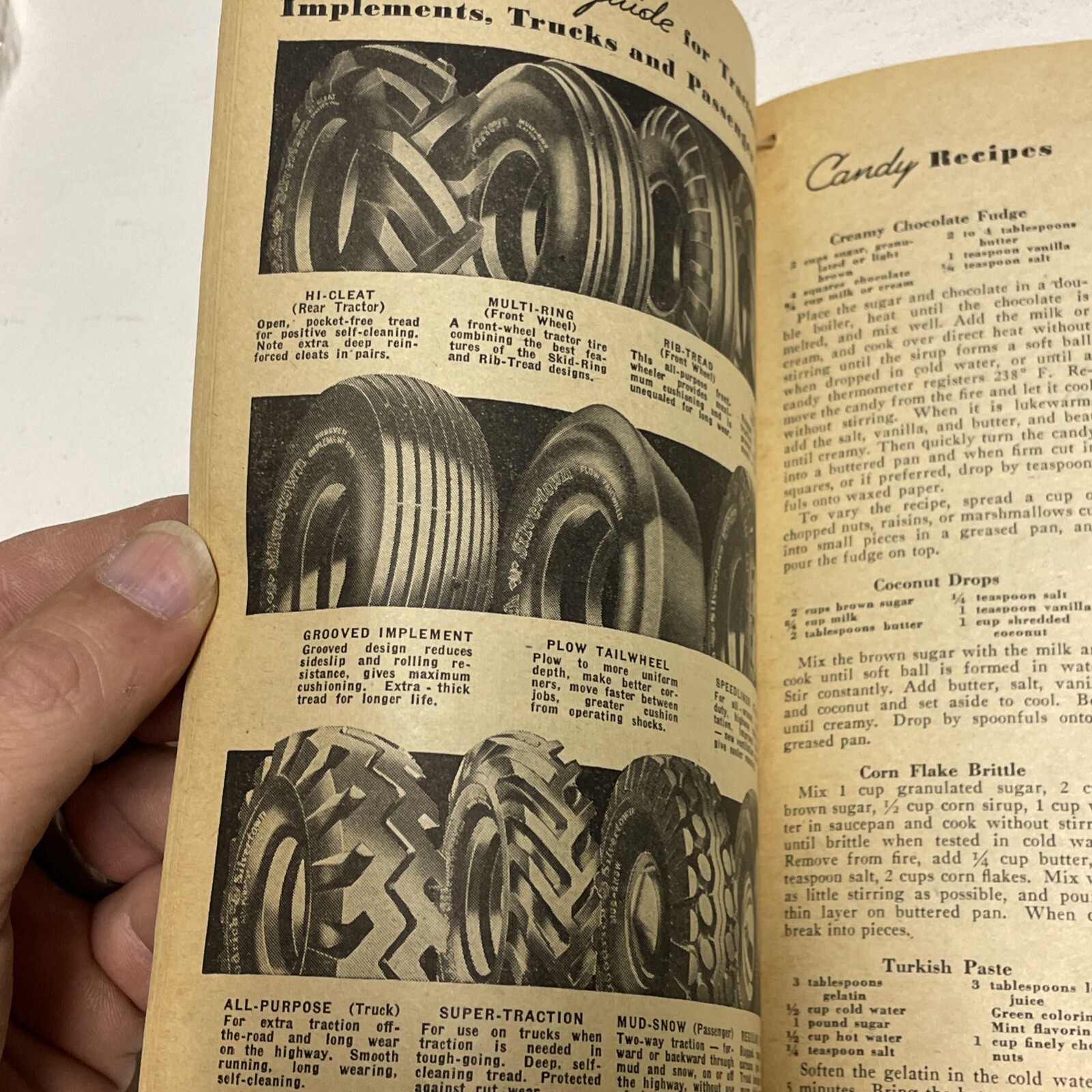 1945 B F Goodrich Farmer’s Handbook And Almanac Booklet Sn28320