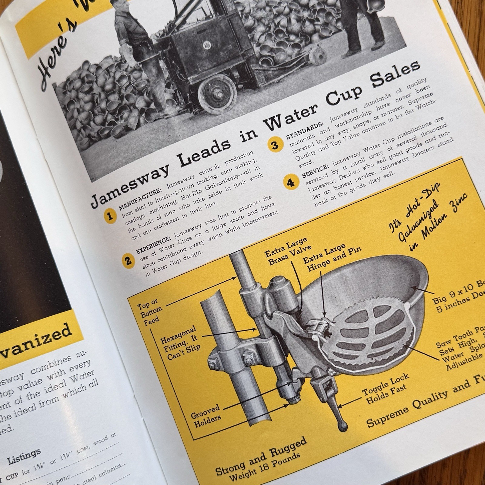 1940s JAMESWAY Barn Equipment Catalog