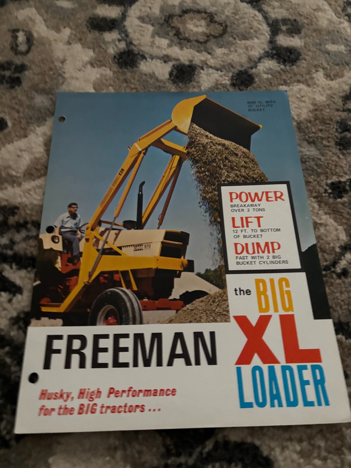 Freeman XL Farm Tractor Loaders Brochure FCCA25