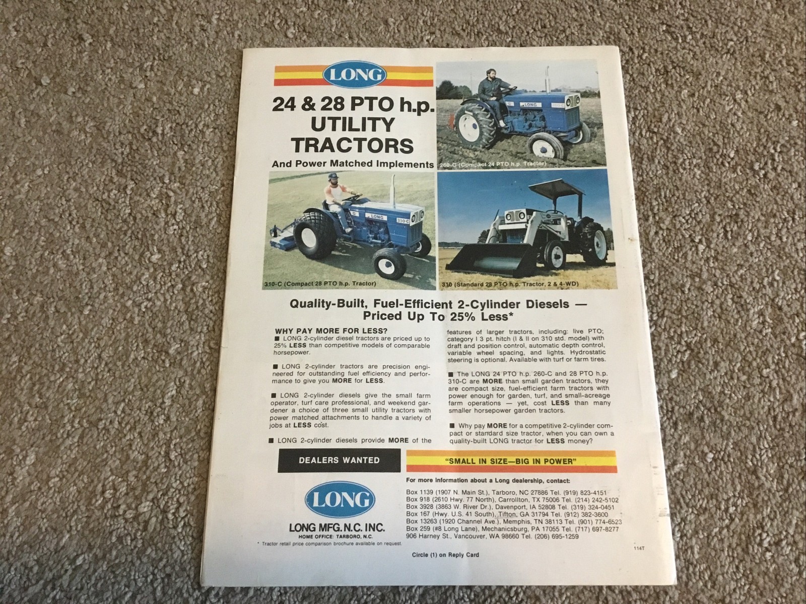 Implement & Tractor Magazine June 21, 1981 Farming Agriculture Vintage Ads J