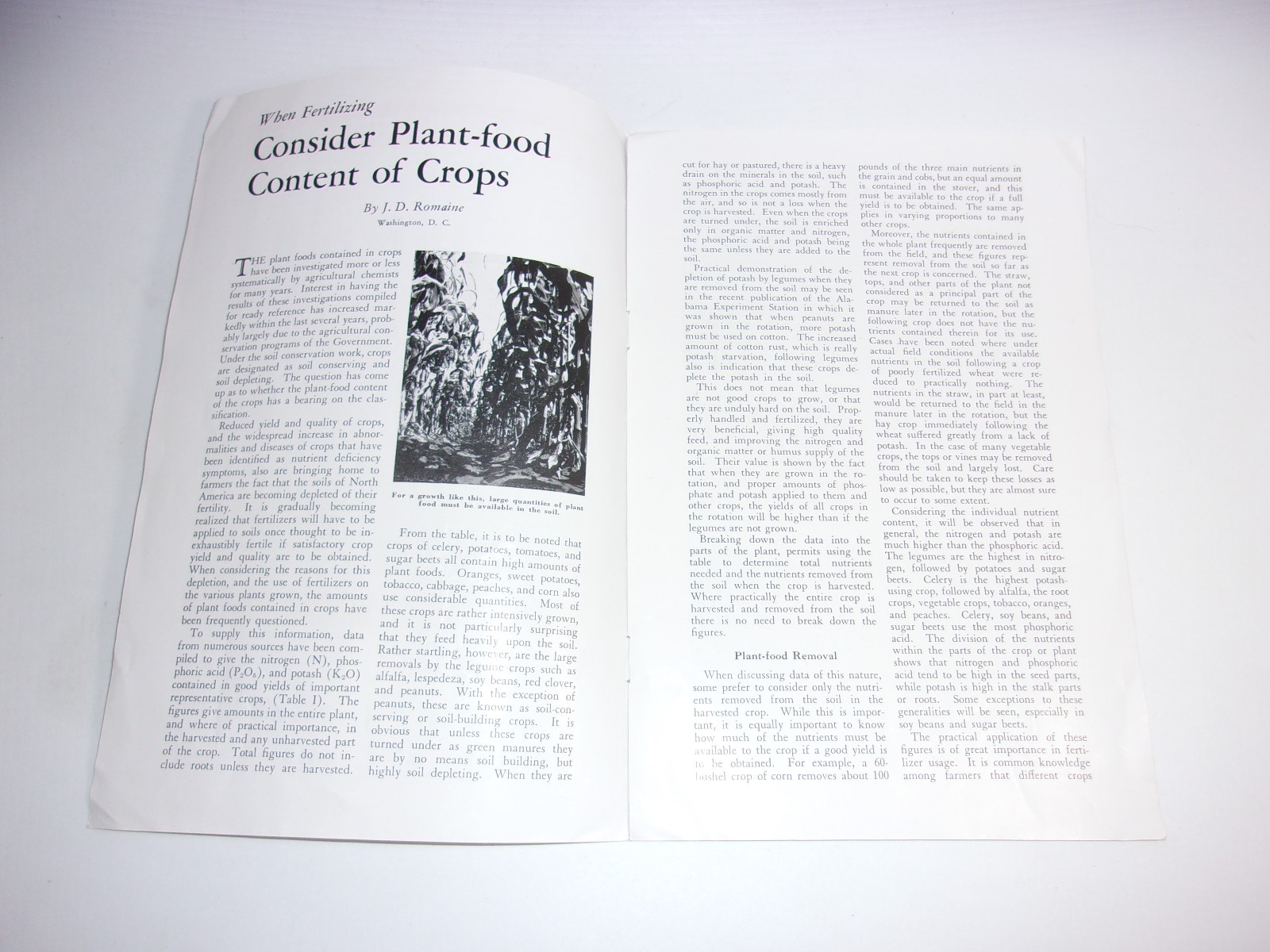 1930&rsquo;s Vintage Farming Crops Booklet Fertilizing Agriculture Farm