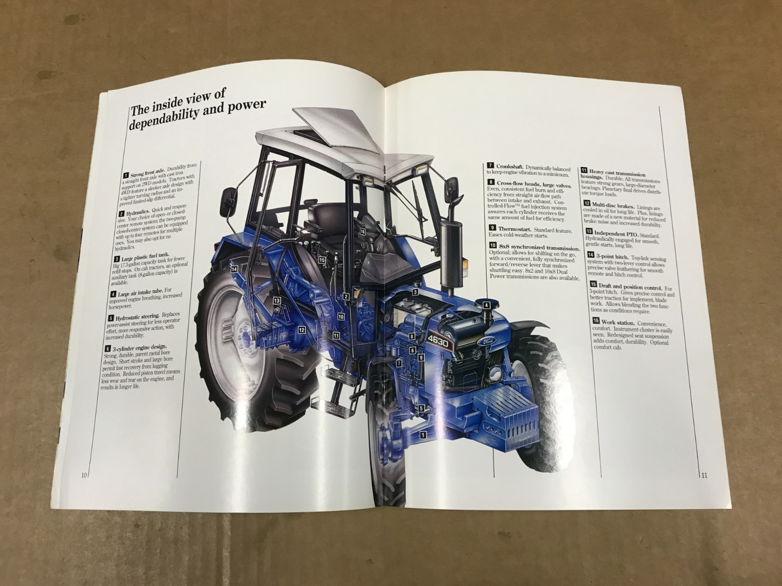 Vintage Ford 32-62 PTO HP30 Series Utility Tractors Salesman Brochure