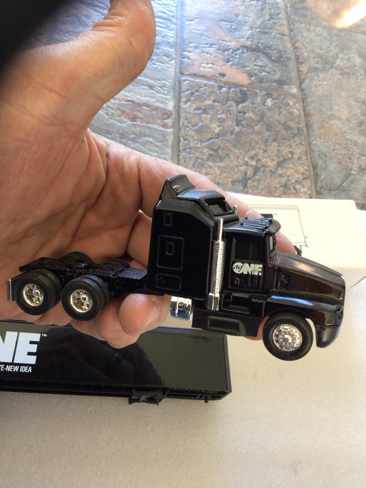 AGCO Ag One Ertl Truck And Trailer Toy Vintage New In Box