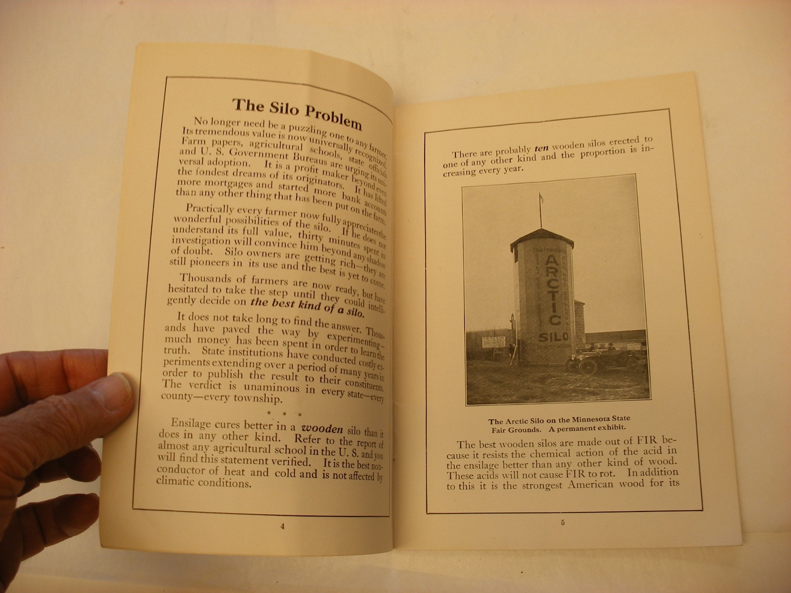Vtg Farm Agriculture Equipment Catalog – Arctic Silo Company Insulated Permanent