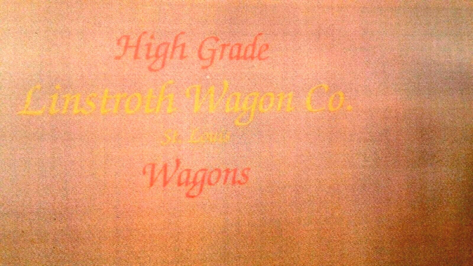 Lindstroth Wagon C0. High Grade Farm Wagons And Equipment Sales Manual