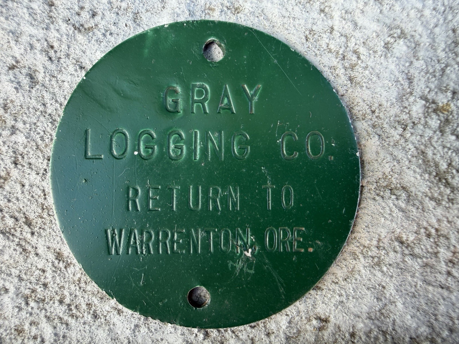 12 Antique Logging Lumber Tags Plates PNW Washington & Oregon GRAY CO CZ PULP +