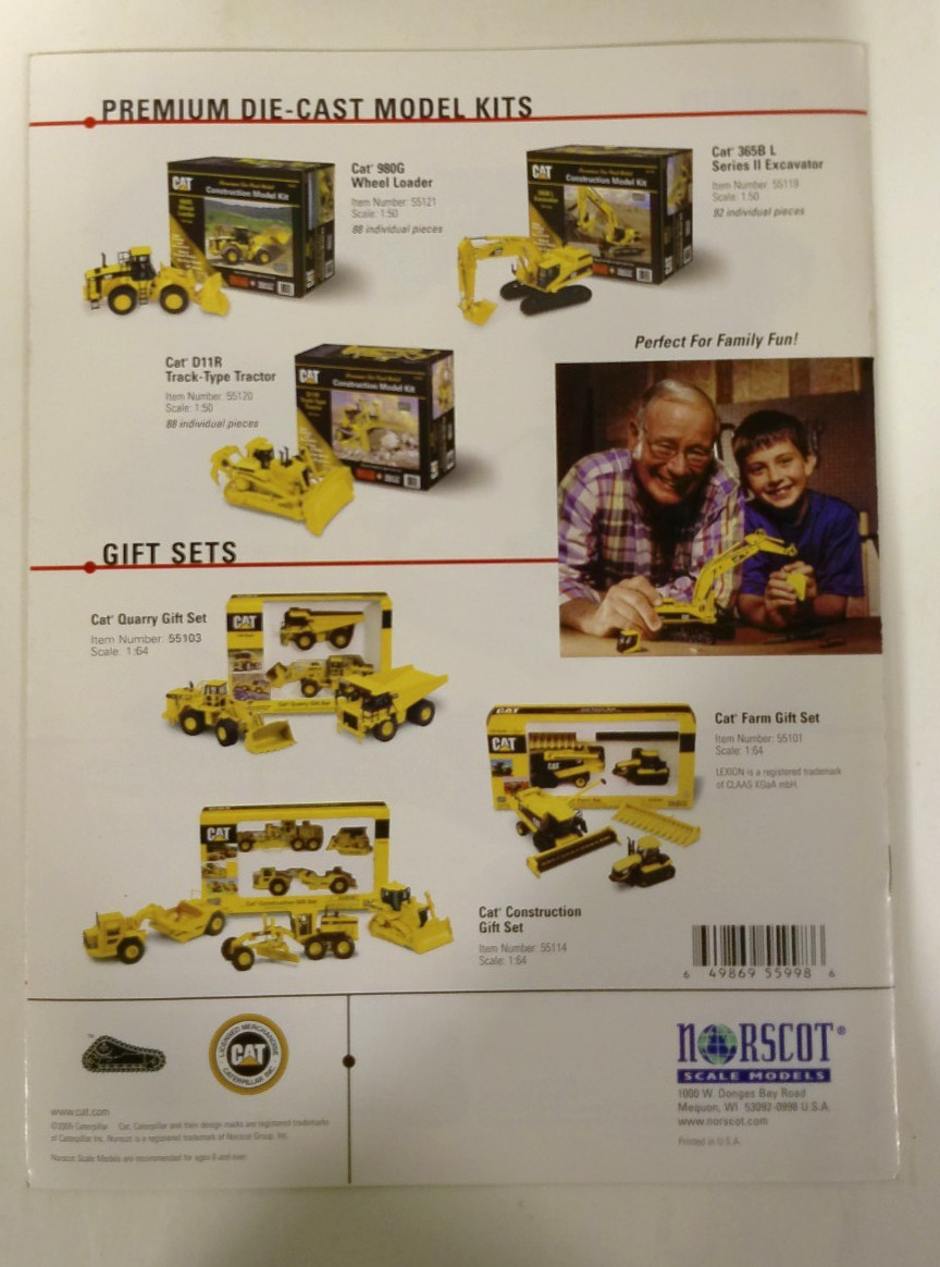 CAT Norscot 2005 Scale Model Replicas Catalog