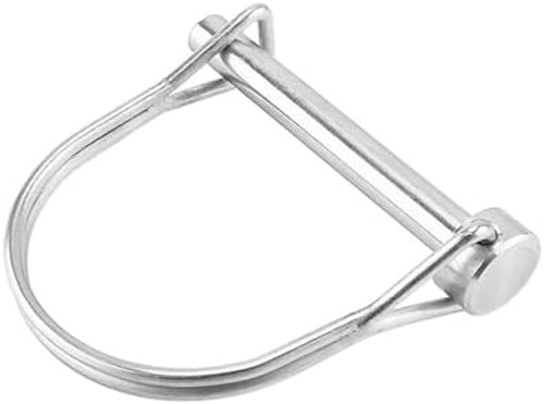 6 Pack 1/4×4 Inch Long Trailer Coupler Pin, Heavy Duty Towing Equipment Pin S…