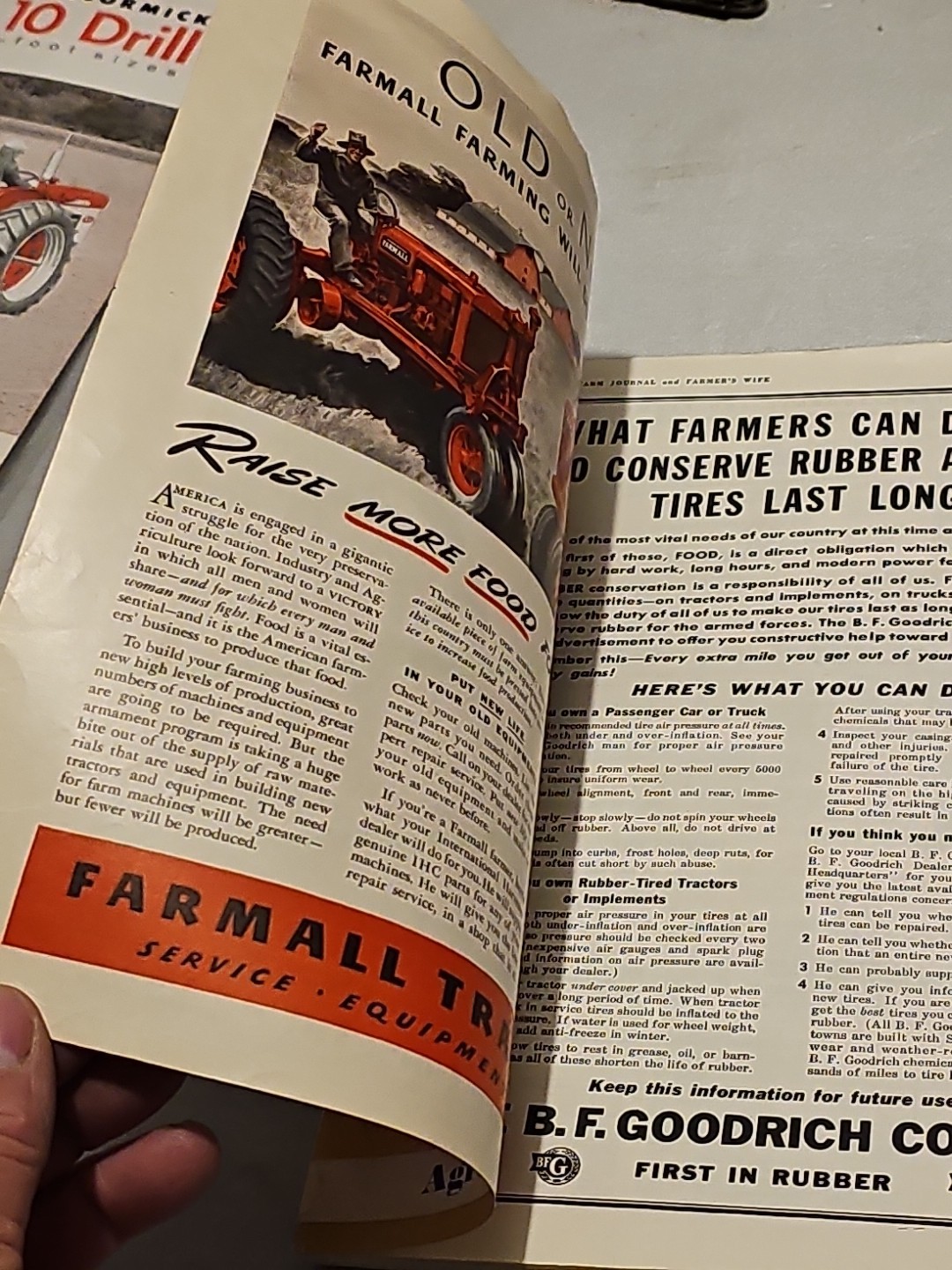 Original WW2 Farm Journal Magazine February 1942
