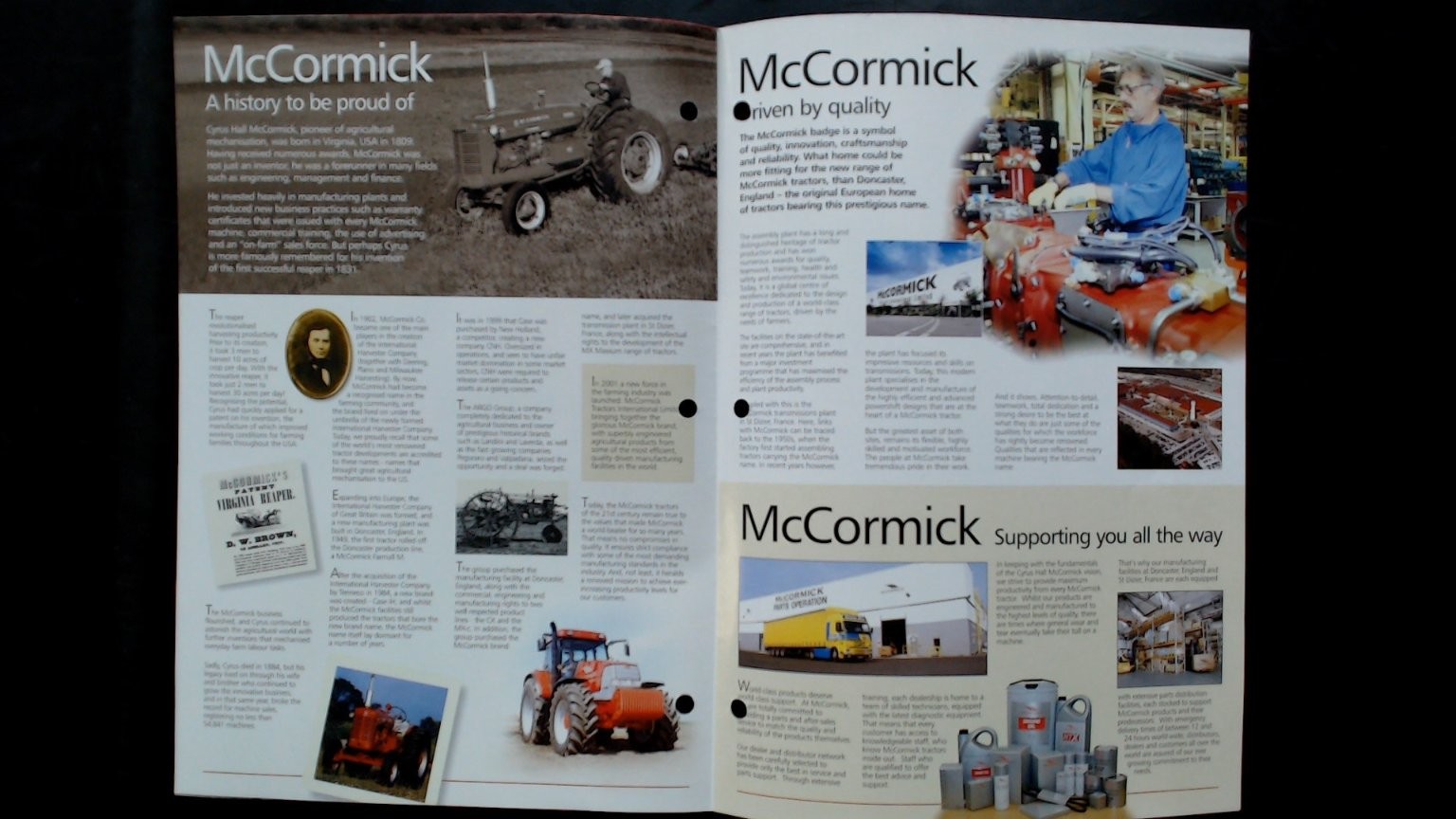McCormick TODAY Agriculture Brochure Vintage Tractor Promotional