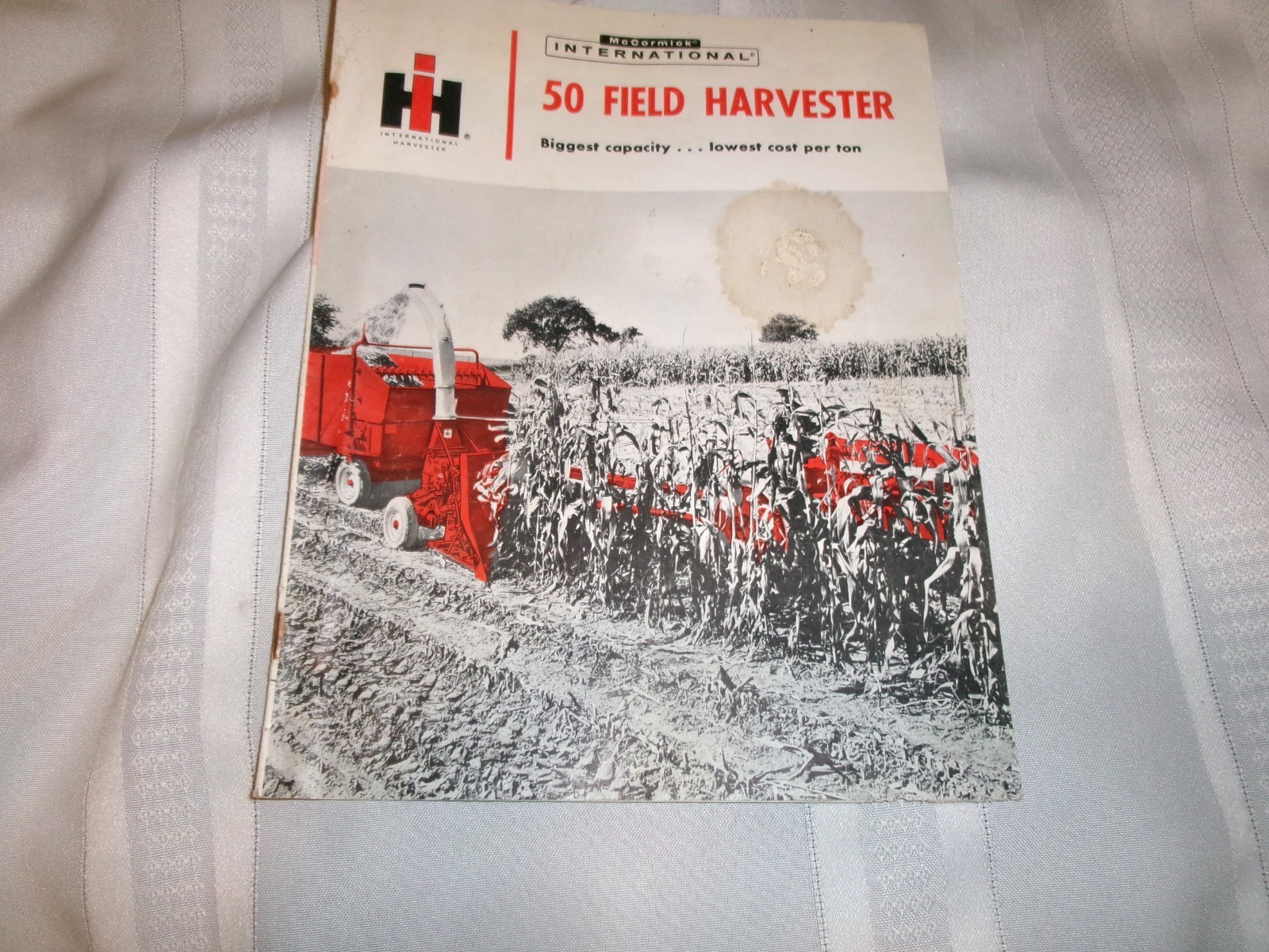 Vintage International 50 Field Harvester Sales Brochure 1960s. L@@K!!