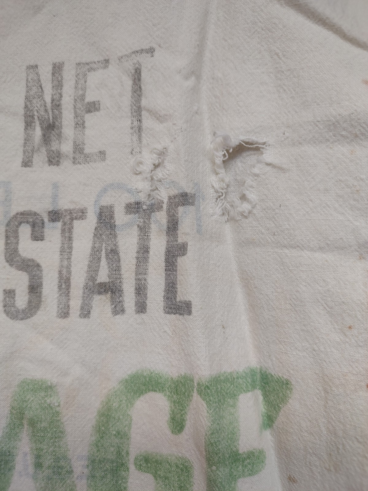 G.G. Kramp NY State US No 1 Cabbage 50 Lb/Hershey 100 Lb Cane Sugar Cuba Bag