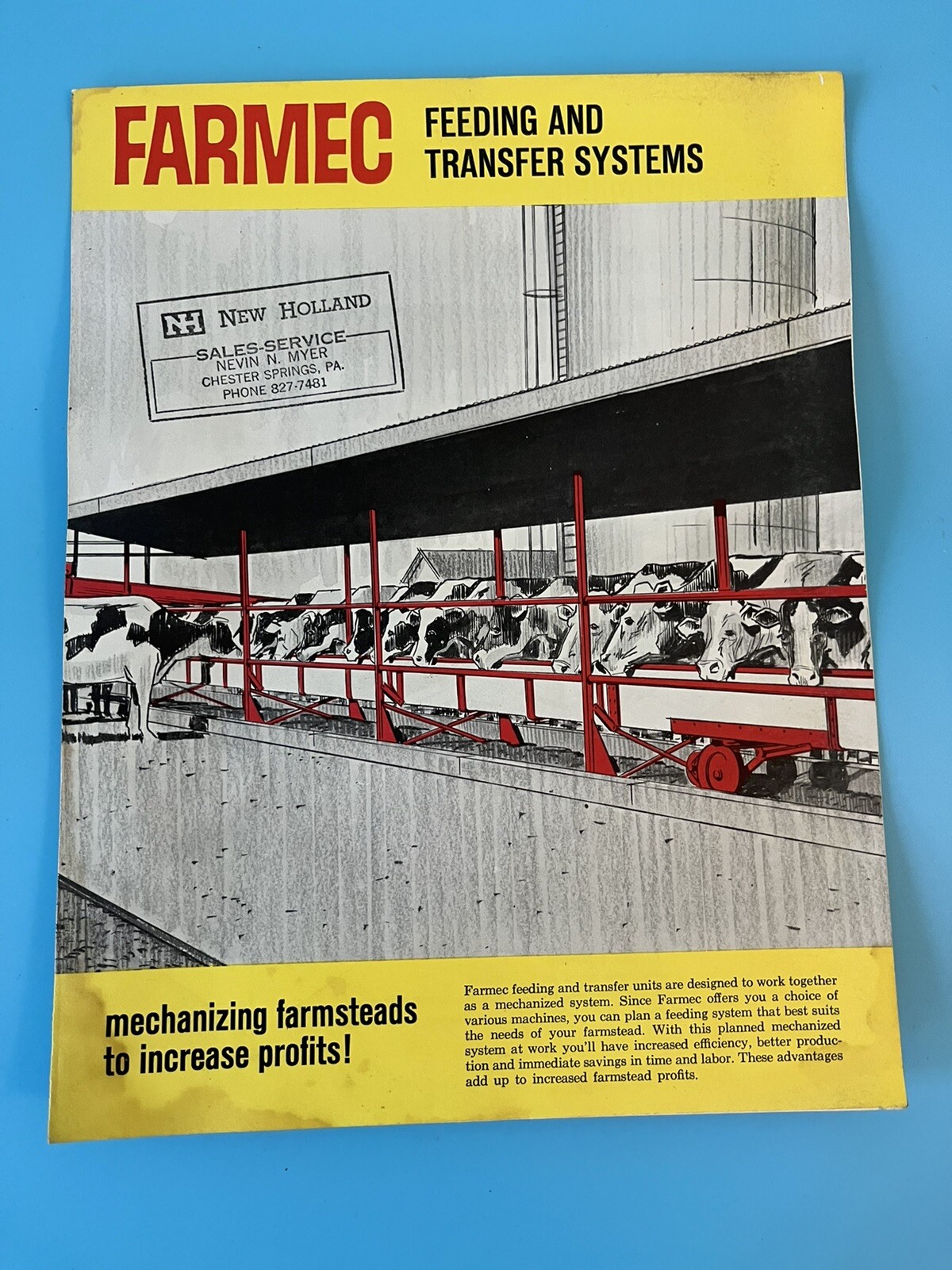 Vintage Farmec Feeding and Transfer System Buyers Guide.