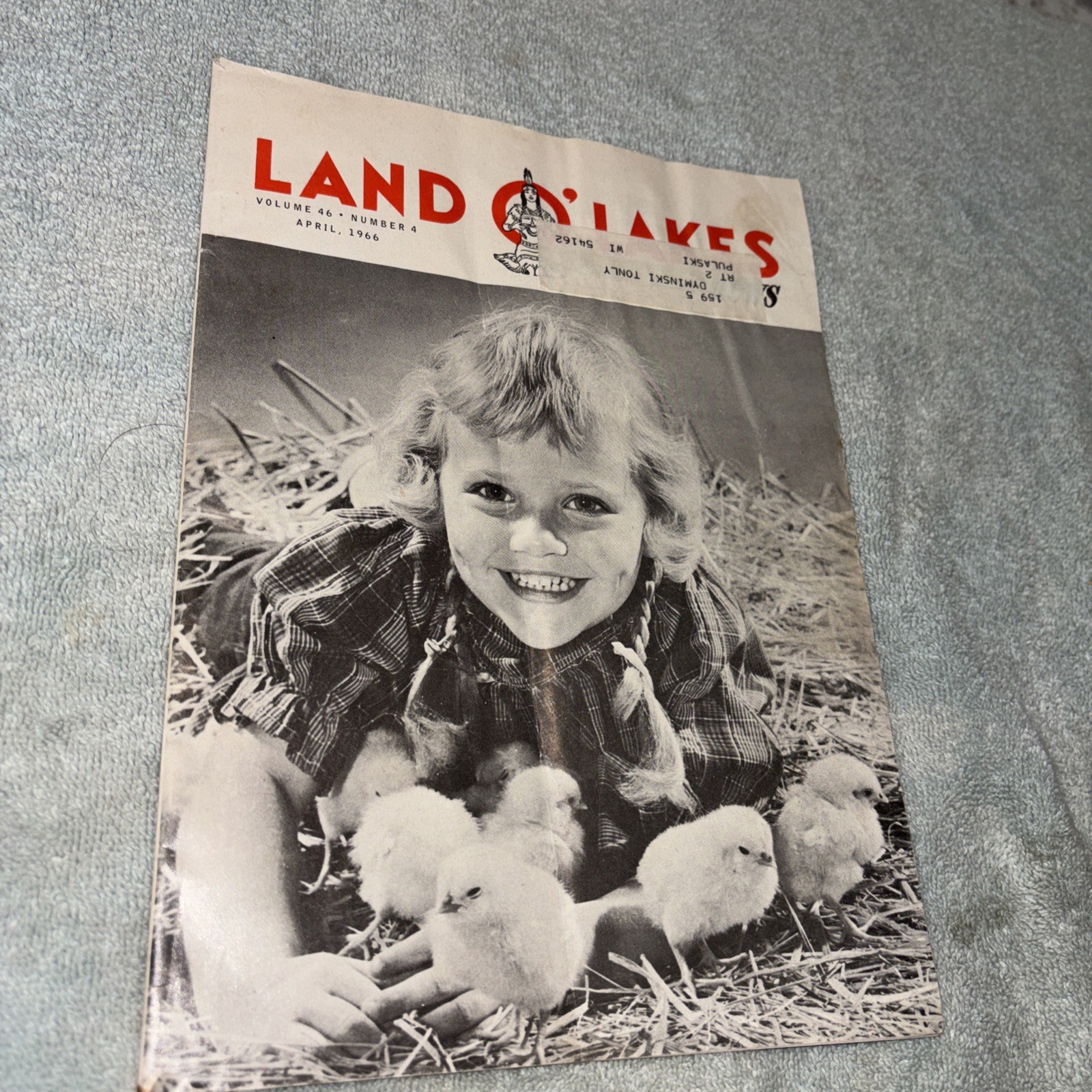 Vintage 1966 April Land O Lakes agricultural magazine