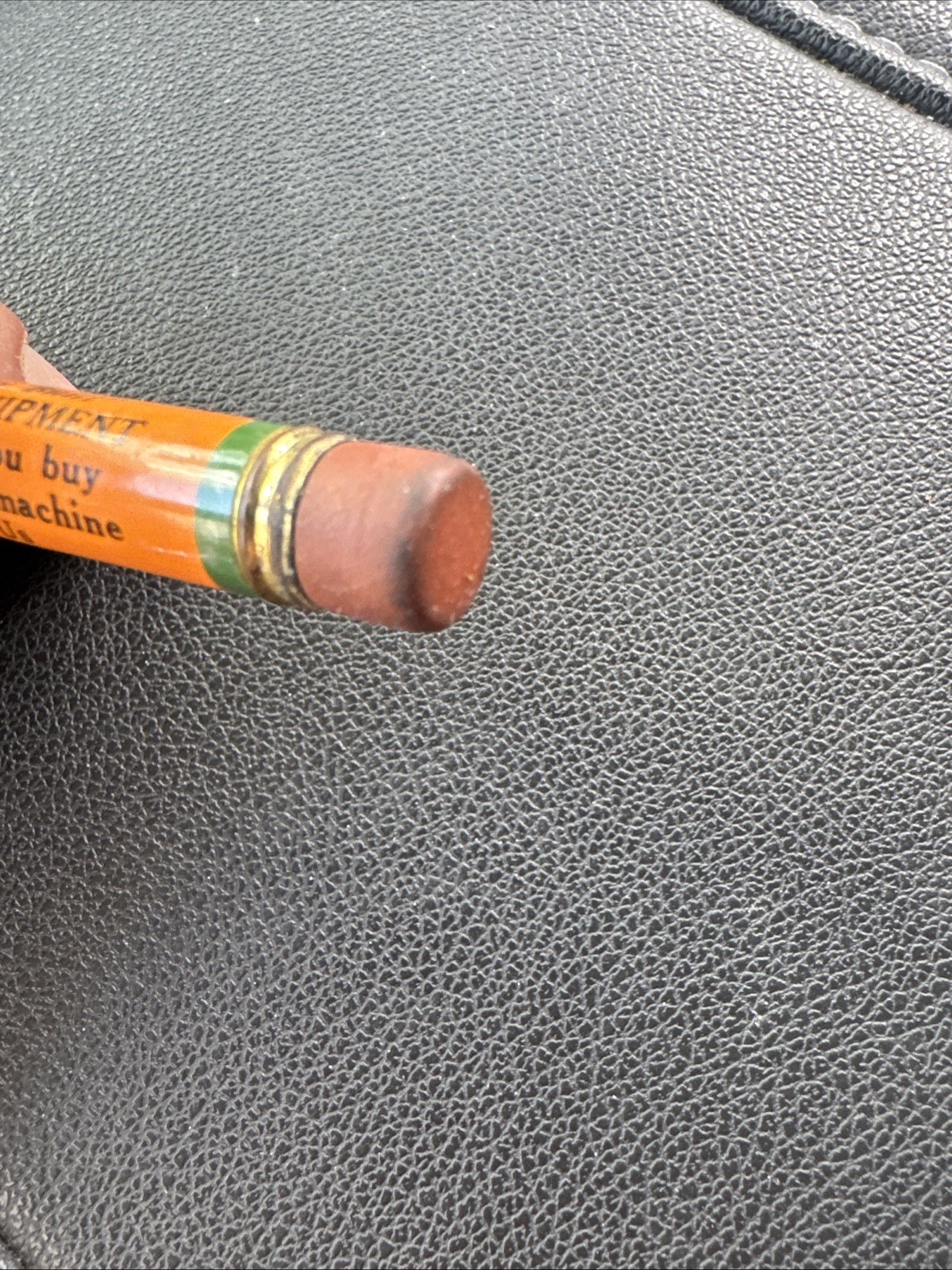 Vintage NEW IDEA FARM EQUIPMENT BULLET PENCIL Advertising Sandwich Illinois