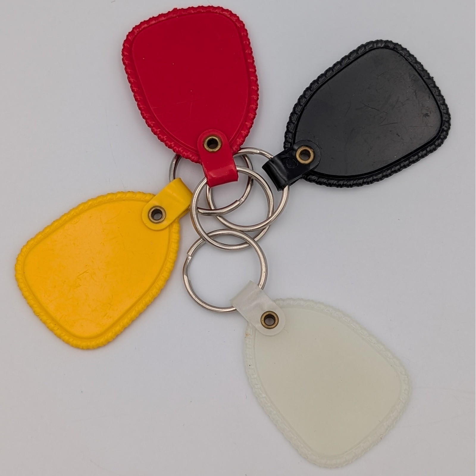 Vintage Channel Islands Cooling Inc Oxnard CA Advertising Keychains Set of 4