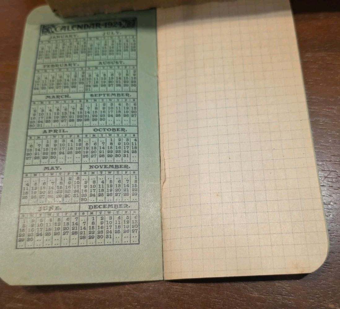 1924 Pocahontas Fertilizers F. S. Royster Note Pad