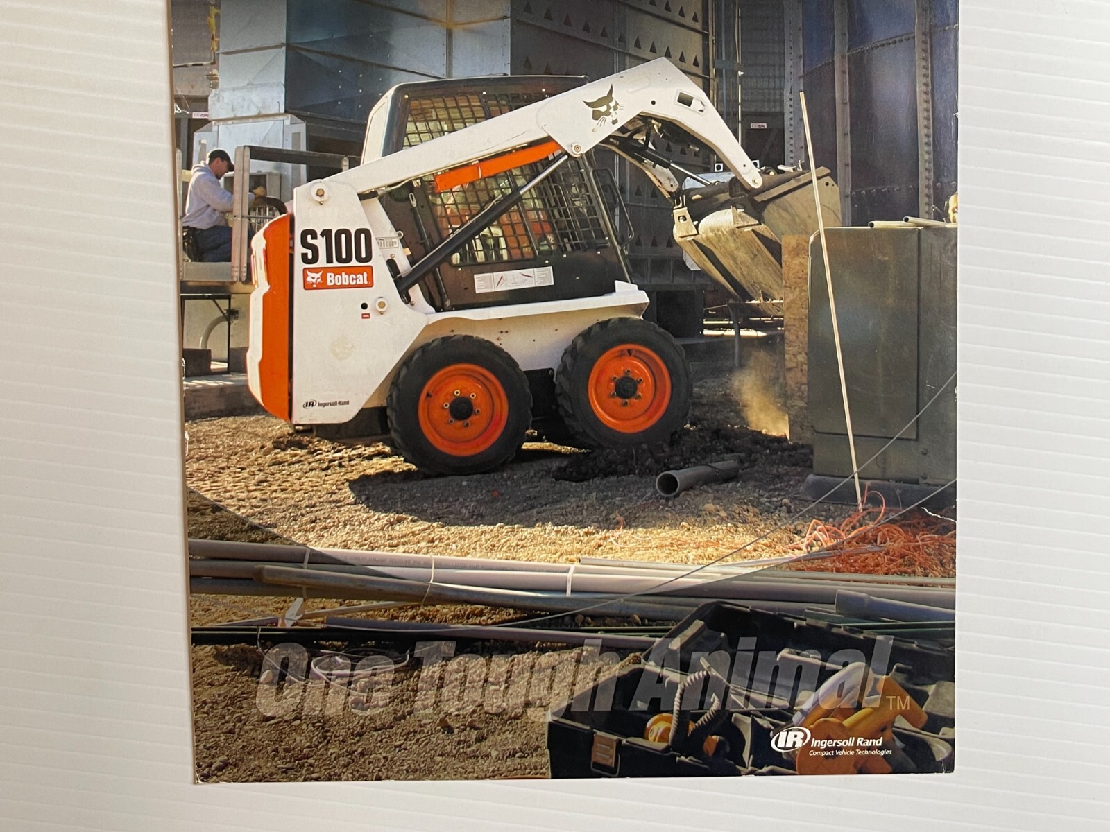 Bobcat S100 Skid-Steer Loader Sales Brochure (Original Brochure) *2007*