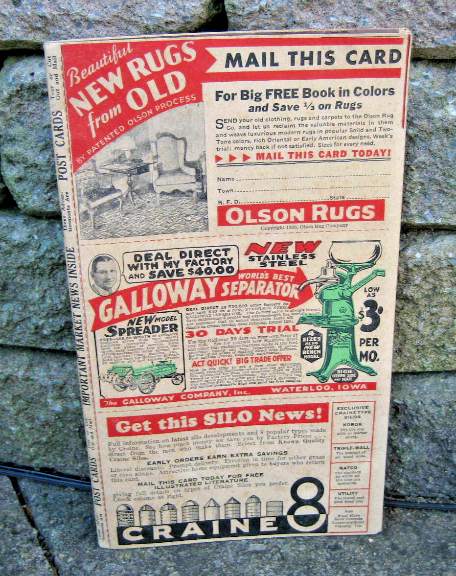 1937 Farmer&rsquo;s Market Bulletin Catalog