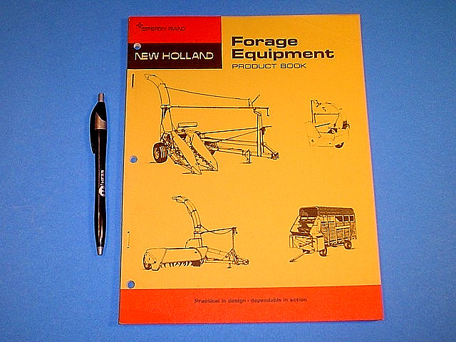 108 PAGES VTG 1968 SPERRY RAND NEW HOLLAND FORAGE EQUIPMENT PRODUCT BOOK CATALOG