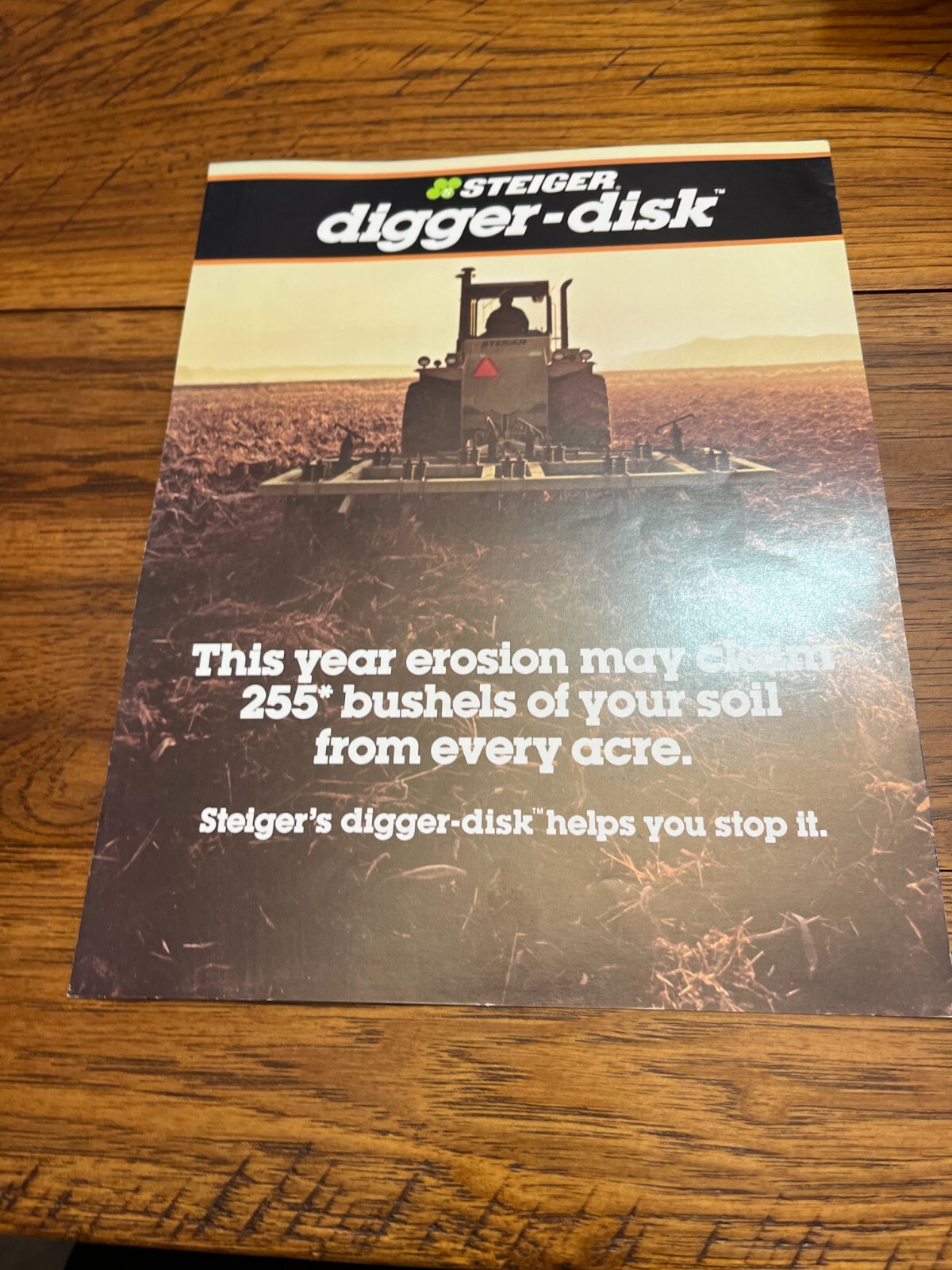 Steiger Tractor Digger Disk Brochure FCCA