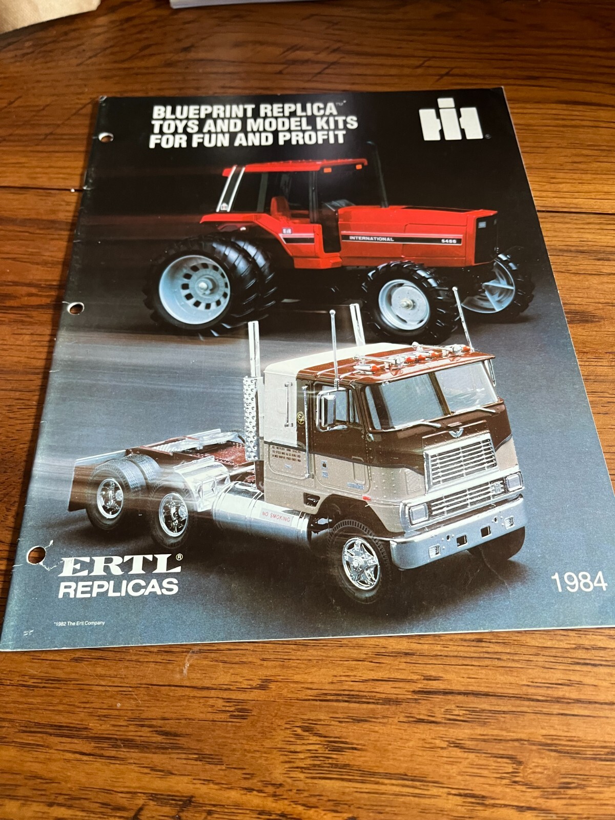 International Harvester Ertl Toys 1984 Brochure FCCA