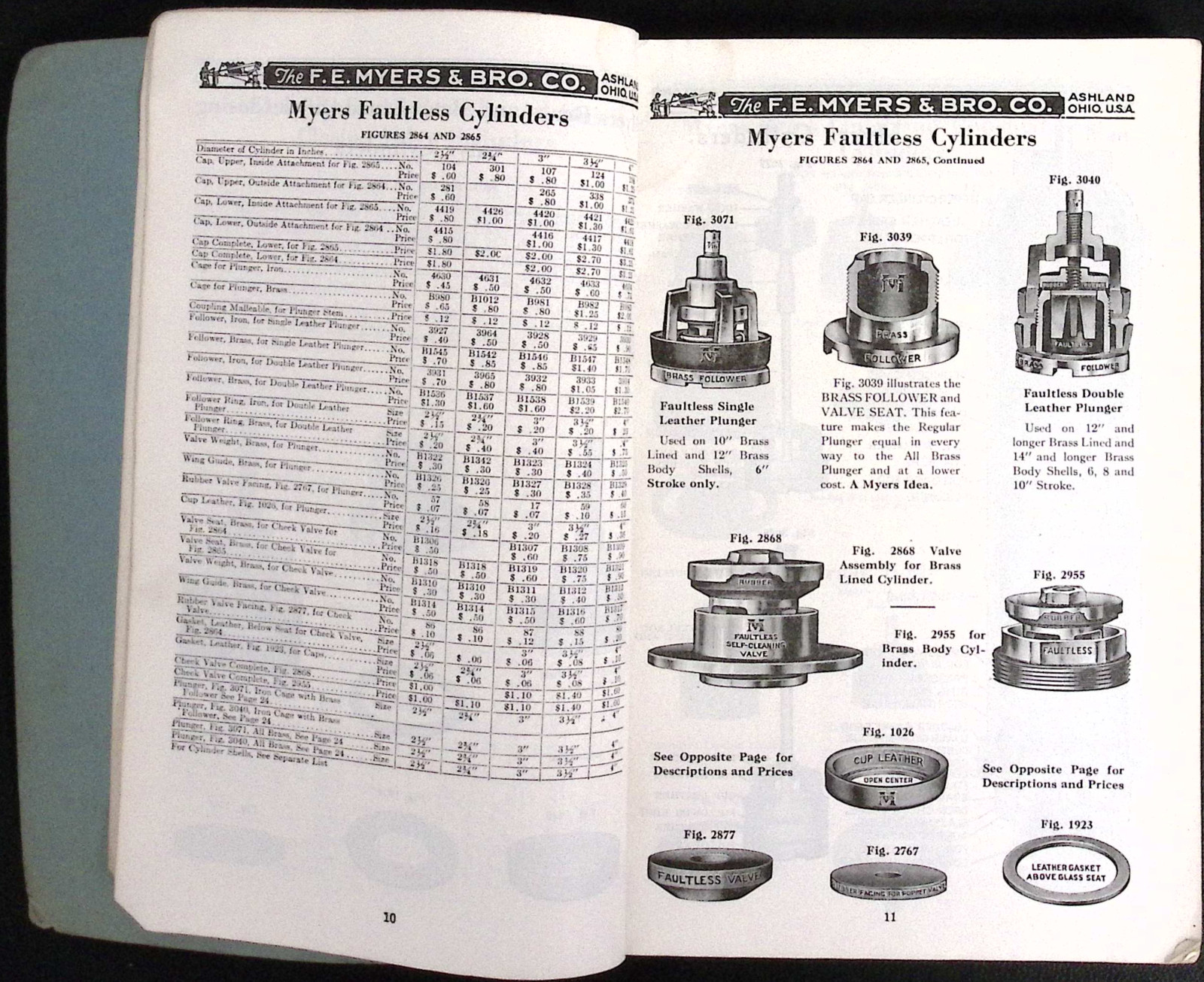 F.E. Myers & Bro Repair Catalog No R40 Pumps Water Systems Sprayers Cylinders