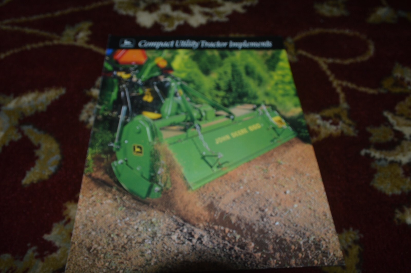 John Deere Compact Utility Tractor Implement For 1994 Brochure FCCA