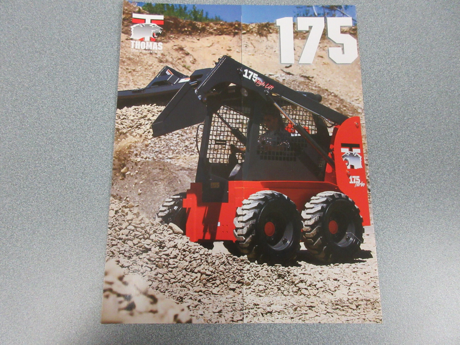 Thomas 175 Skid Steer Brochure 4 pages