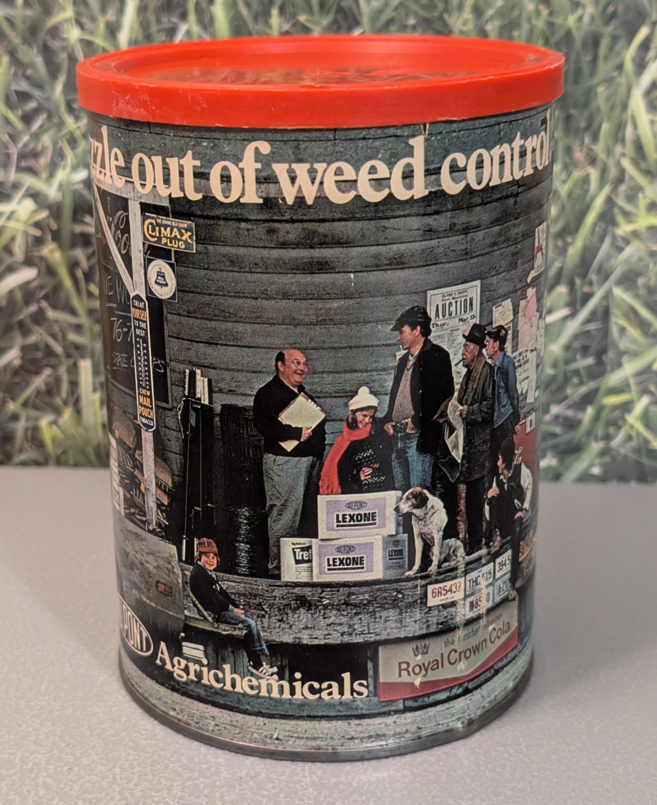 Vintage DuPont Weed Control Puzzle – Agrichemicals Puzzle Ad Promo Canister Can